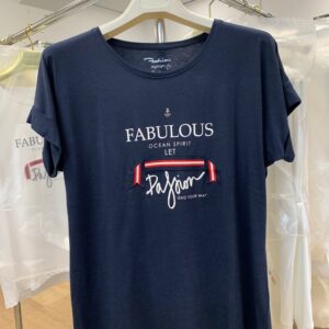 Футболка фабула синяя